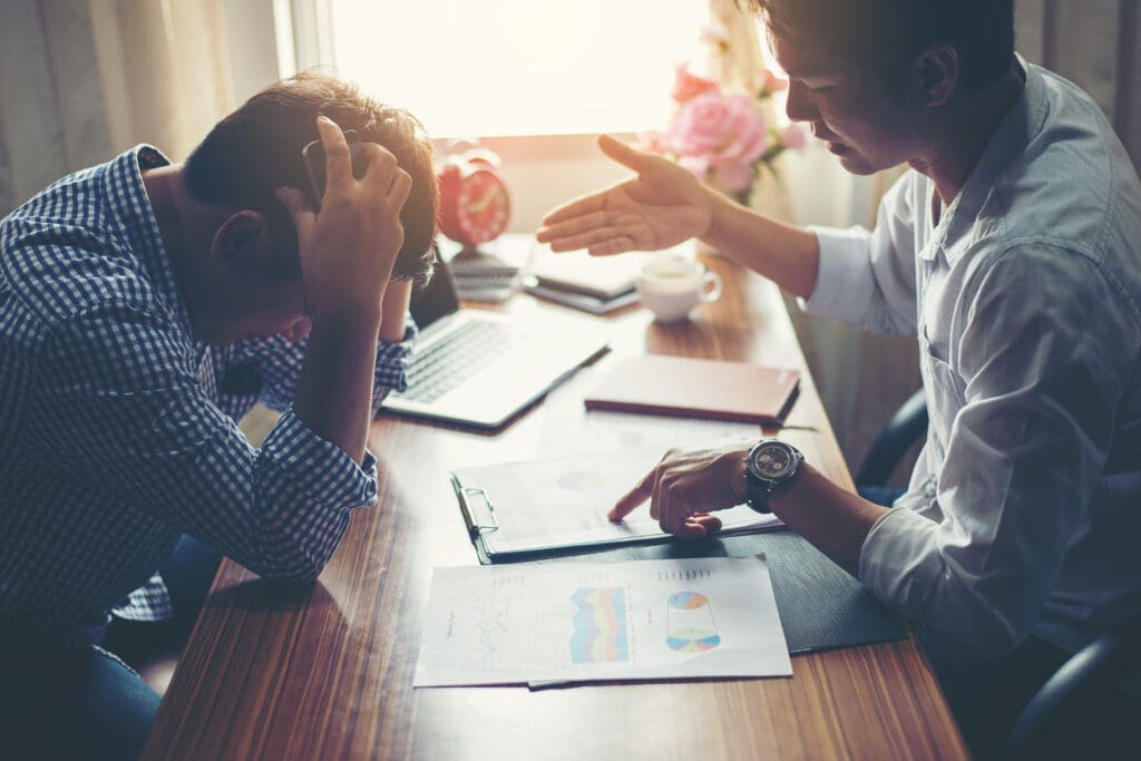 decline in job perfromance