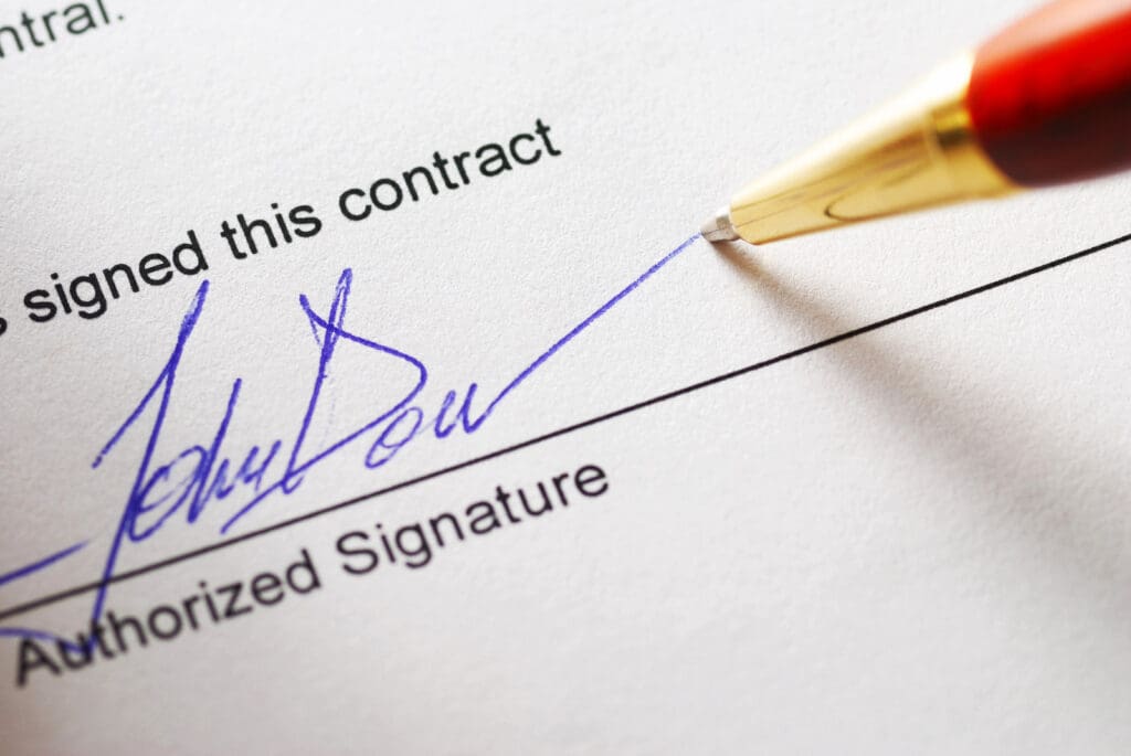 job contract