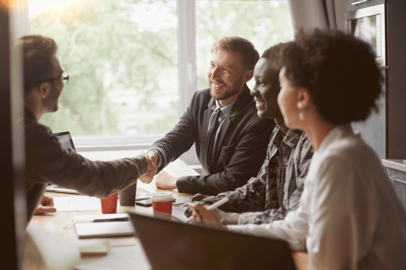 coworking space members