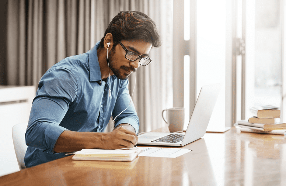 focusing on work from home